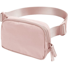 Mnbvc 2 Way Zipper Belt Bag - Light Pink