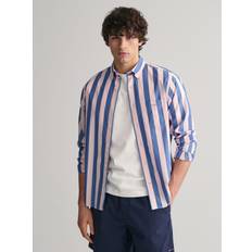 Gant Herre Overdeler Gant Reg Poplin Parasol Stripe Shirt Stripete skjorter Pink