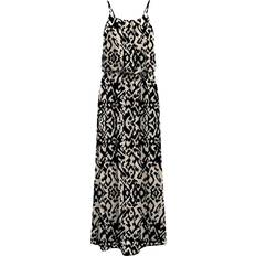 Only Maxi Dress with Pattern - Grey/Birch