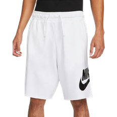 Nike Men - White - XXL Shorts Nike Men's Club Alumni French Terry Shorts - White/Black