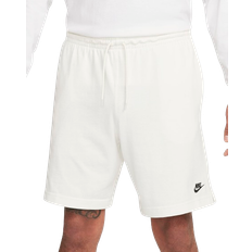 Men - White Shorts Nike Club Men's Knit Shorts - Sail/Black