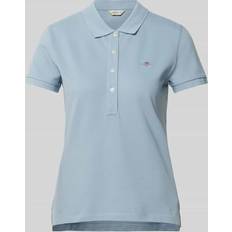 Gant Damen Poloshirts Gant Slim Sheild Cap Sleeve Pique Polo