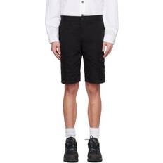 Stone Island Herren Shorts Stone Island Black Patch Shorts