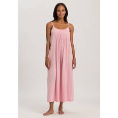 Knee Length Dresses Hanro Juliet Pleat Neck Cotton Nightgown