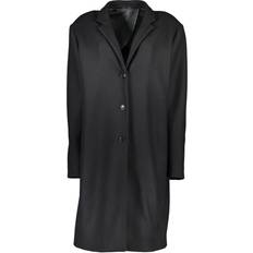 Gant Women Outerwear Gant Black Wool Jackets & Coat