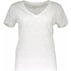 Gant Women T-shirts Gant White Cotton Tops & T-Shirt