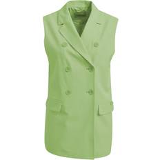 Damen Anzüge reduziert Anzugweste hellgrün