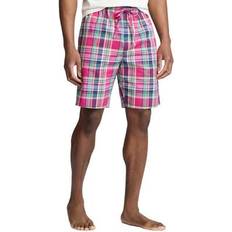 Polo Ralph Lauren Red Sleepwear Polo Ralph Lauren Plaid Cotton Drawstring Pajama Shorts