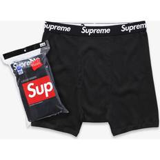 Black - Men Underwear Supreme Boxer Briefs 4-pack - Black