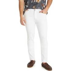 Men - White Jeans Hunter Superflex Slim Fit Jeans
