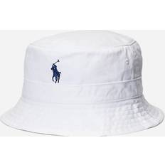 Polo Ralph Lauren Hvite Hodeplagg Polo Ralph Lauren Loft Bucket-Bucket-Hat White