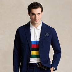 Polo Ralph Lauren Suits Polo Ralph Lauren Men's Soft Seersucker Sport Coat Bright Blue/white