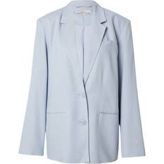 Blå - Dame Dressjakker Gina Tricot Oversize linen blend blazer