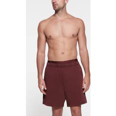 SKIMS Red Shorts SKIMS Mens Classic Short Red Terry