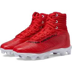 Football Shoes Boys' UA Highlight RM Jr. Football Cleats Red