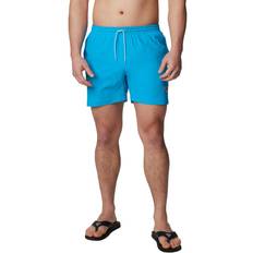 Blue - Men Swimming Trunks Columbia Men's PFG Rambler Water Shorts- Blue