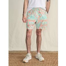 Men - Sportswear Garment Swimwear Faherty Shorelite Trunks Tropic Cay Block Print Men's Swimwear Sets Multi