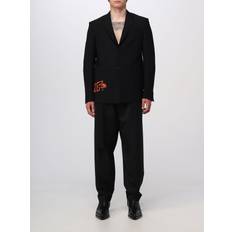 L - Weiß Anzüge Off-White Blazer Herren Farbe Schwarz