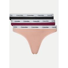 Mehrfarbig - Strings Slips Calvin Klein Underwear 3er-Set Stringtangas 000QD5209E Bunt