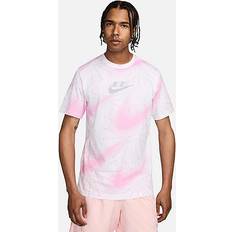 Clothing Nike Men's Sportswear T-Shirt White/Pink