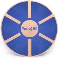 Yes4All Balance Boards Yes4All Wooden Wobble Balance Board 16 in Surface for Exercise Balance Trainer