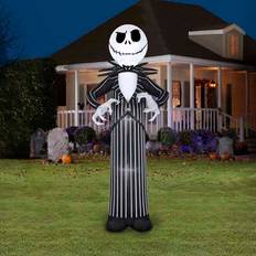 Inflatable Decorations Gemmy Giant Halloween Inflatable Jack Skellington