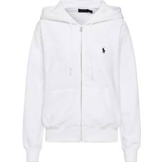 Damen - Weiß Pullover Polo Ralph Lauren Women's Sweat Jacket - White