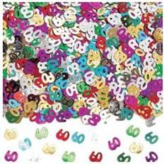 Tischdekoration Amscan Multicoloured Confetti 60 One Size