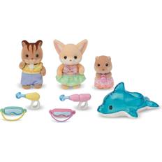 Calico Critters Play Set Calico Critters Nursery Friends Pool Fun Trio