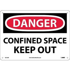 Workplace Signs on sale NMC by: MyOfficeInnovations, National Marker Confined Space Keep Out Sign