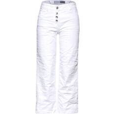Damen - Weiß Jeans Cecil Loose Fit Culotte Jeans