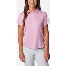 Polo Shirts Columbia Women's Tidal Short-Sleeve Polo T-Shirt Minuet