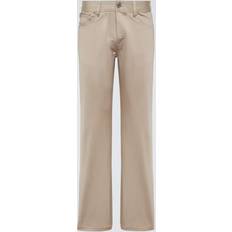 Ami Paris Men Pants Ami Paris Cotton satin straight beige