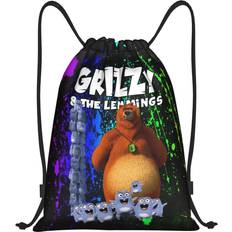 Owcahpc Grizzy and the Lemmings Drawstring Bag - Multicolour