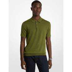 Herre - Ull Pikéskjorter Michael Kors Merino Wool Polo Shirt