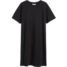 H&M Cotton T-shirt Dress - Black