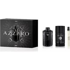 Azzaro Men Eau de Parfum Azzaro The Most Wanted Gift Set Intense EdP 100ml + Deo Stick 80ml + EdP 8ml