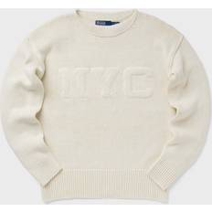 Polo Ralph Lauren Hvite Klær Polo Ralph Lauren NYC Knitted Sweater Cream