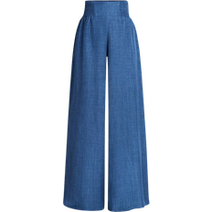 Shein Blue - Bootcut - Women Clothing Shein LUNE Women's Wide Leg Pants