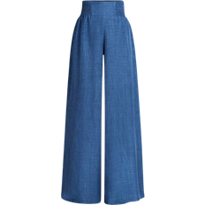 Shein Blue - Women Pants & Shorts Shein LUNE Women's Wide Leg Pants