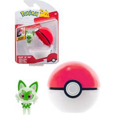 Pokémon Figurer Pokémon Clip n Go figursett Sprigatito og Poke Ball