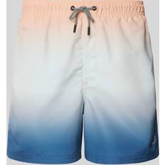 Jack & Jones Herren Badehosen Jack & Jones Regular Fit Badeshorts mit Label-Print