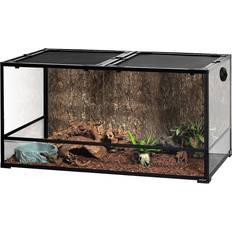 Fish & Reptile Pets Repti Zoo Glass Reptile Terrarium Large