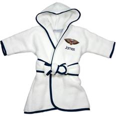 Bath Robes Children's Clothing Chad & Jake Infant White New Orleans Pelicans Personalized Robe