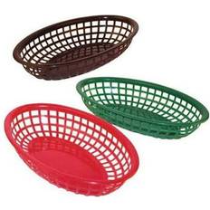 Red Food Containers Winco by: Burkett Restaurant Equipment Basket Food Container