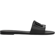 Dolce & Gabbana Slides Dolce & Gabbana Bianca Interlock - Black