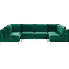 Beliani Evja Green Sofa 300cm 6-Sitzer