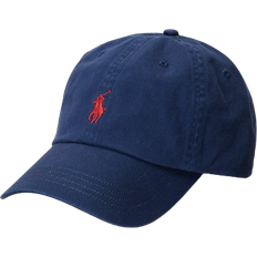 Blau - Herren Accessoires Polo Ralph Lauren Chino Baseball Cap - Newport Navy/Red