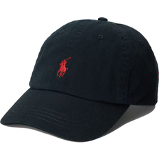 Accessoires reduziert Polo Ralph Lauren Chino Baseball Cap - Black/Red
