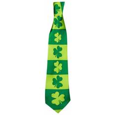 Polyester Slips Boland tie Shamrock polyester green Green